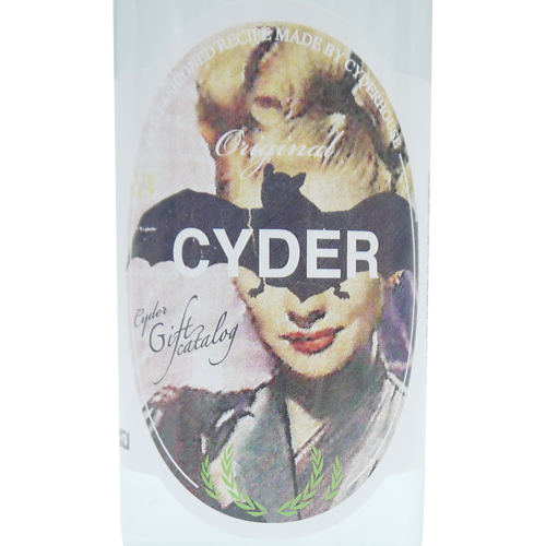 CiDER x CyDER 夏の終日セット（終日麦酒グラス２色セットとCYDERHOUSEのサイダー&コースター） サイダーハウスオリジナルのラベル